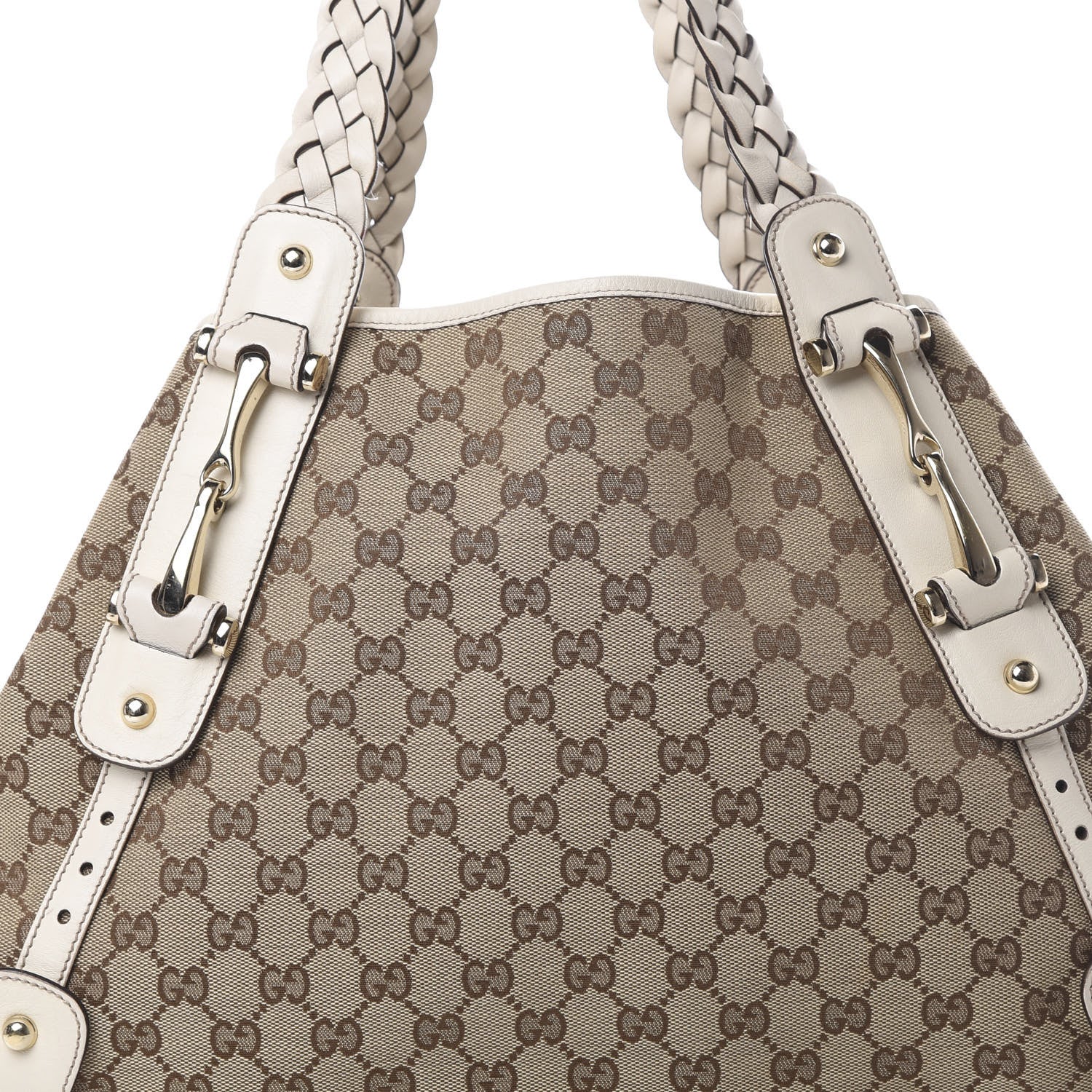 Gucci Monogram Medium Pelham Shoulder Bag Off White 7 of 11