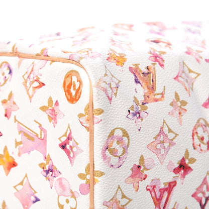 Louis Vuitton Watercolor Aquarelle Speedy 35 White 12 of 13
