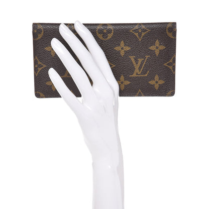 Louis Vuitton Monogram Simple Checkbook Holder Wallet 2 of 8