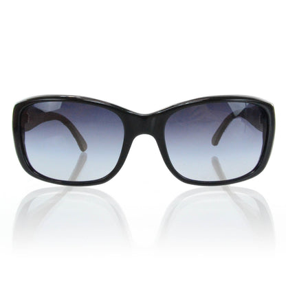 Chanel Leather Quilted CC Sunglasses Black Beige 5201 Q 2 of 7
