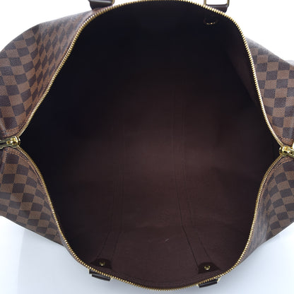 Louis Vuitton Damier Ebene Keepall Bandouliere 55 5 of 9