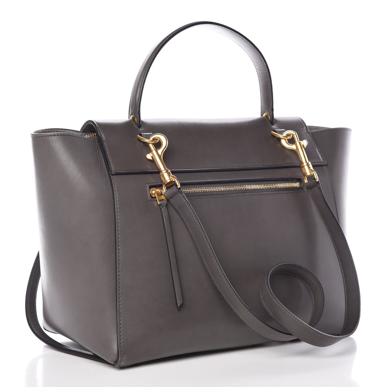Celine Smooth Calfskin Mini Belt Bag Grey 3 of 14