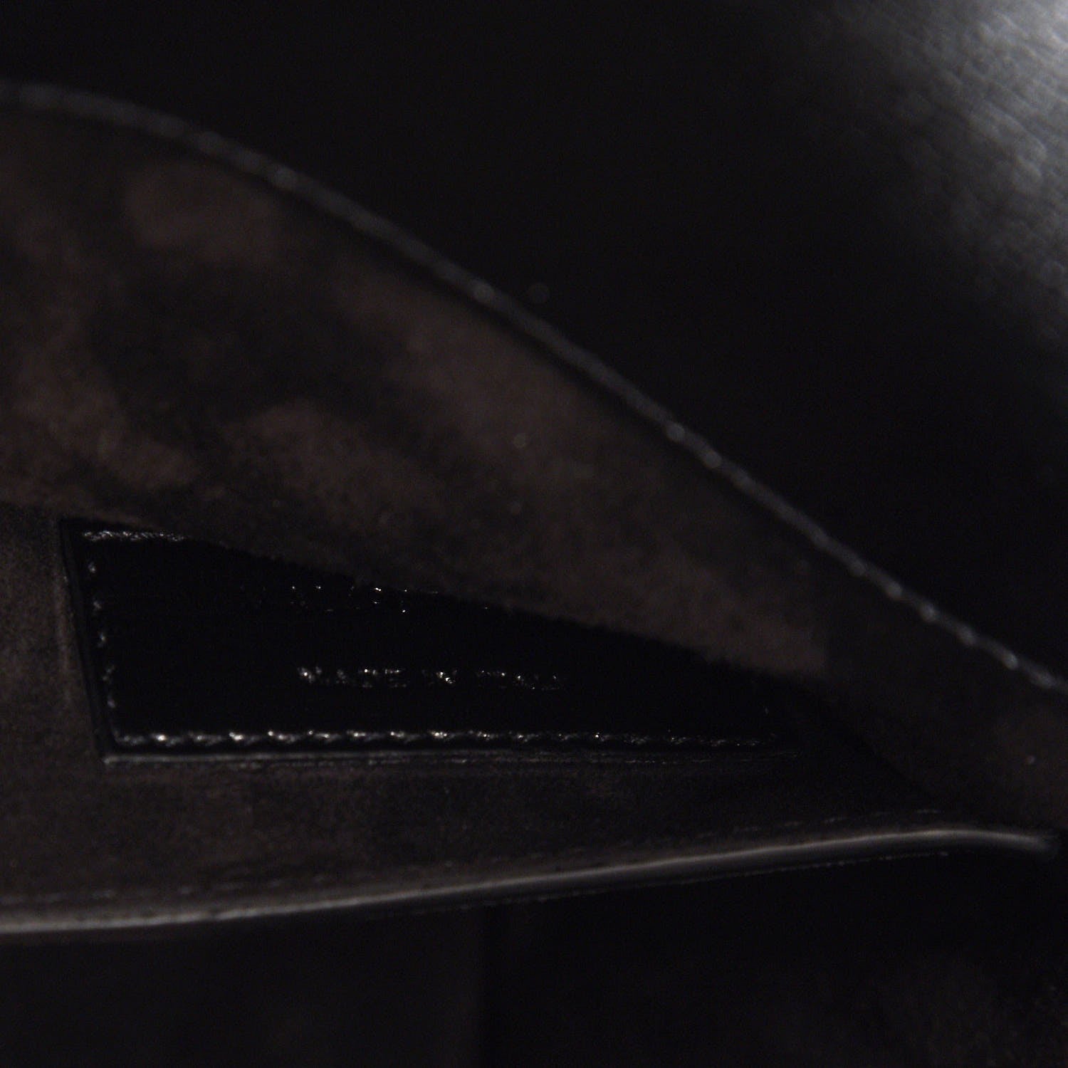 Saint Laurent Calfskin Large Monogram Sunset Black 8 of 8