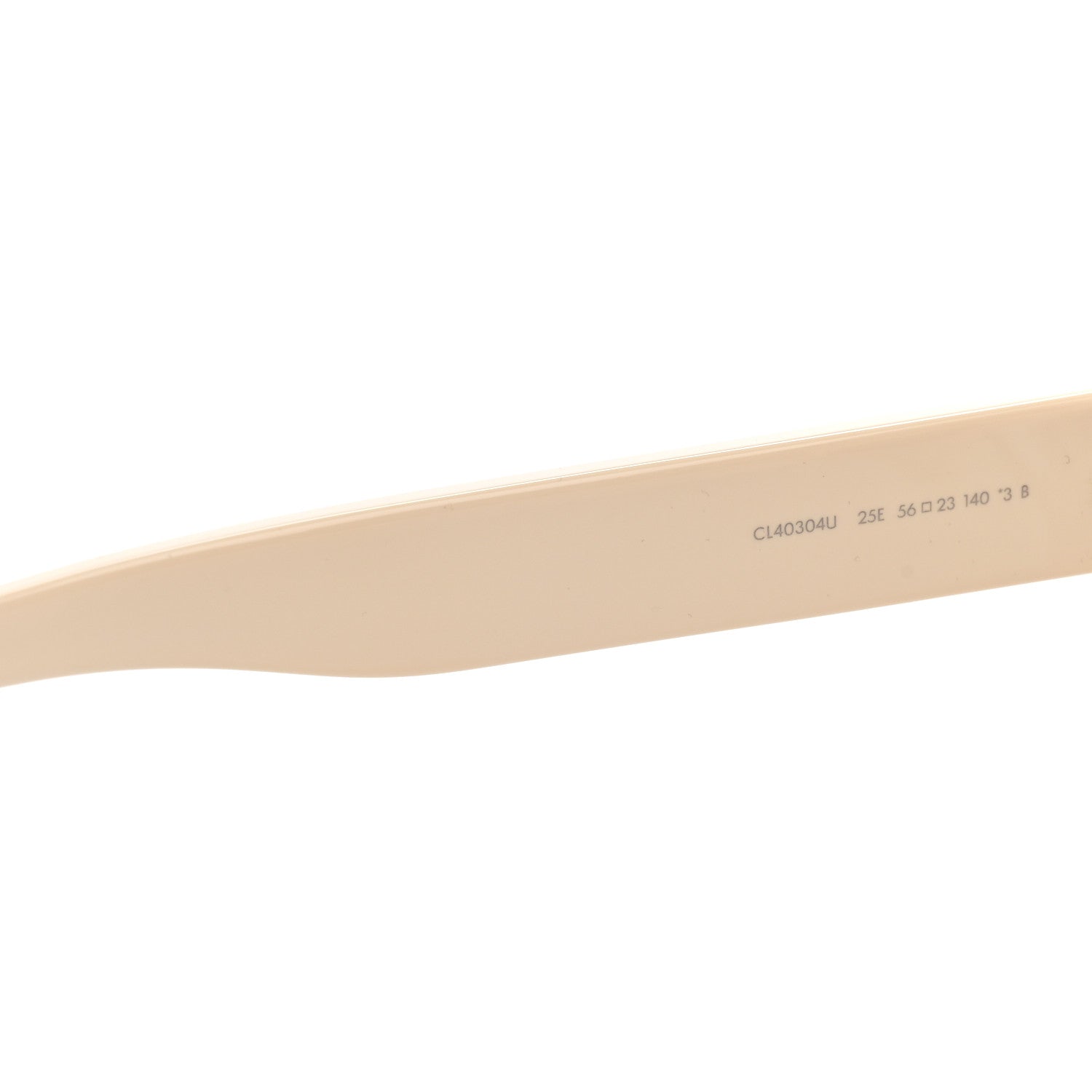 Celine Acetate Triomphe Sunglasses CL40304U Ivory 5 of 7