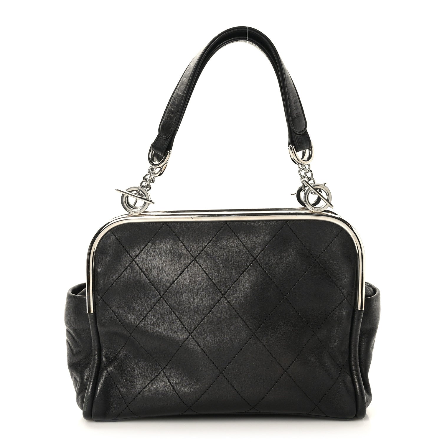 Chanel Lambskin Ultimate Soft Frame Bag Black 1 of 9