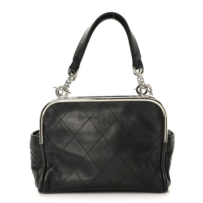 Chanel Lambskin Ultimate Soft Frame Bag Black 1 of 9