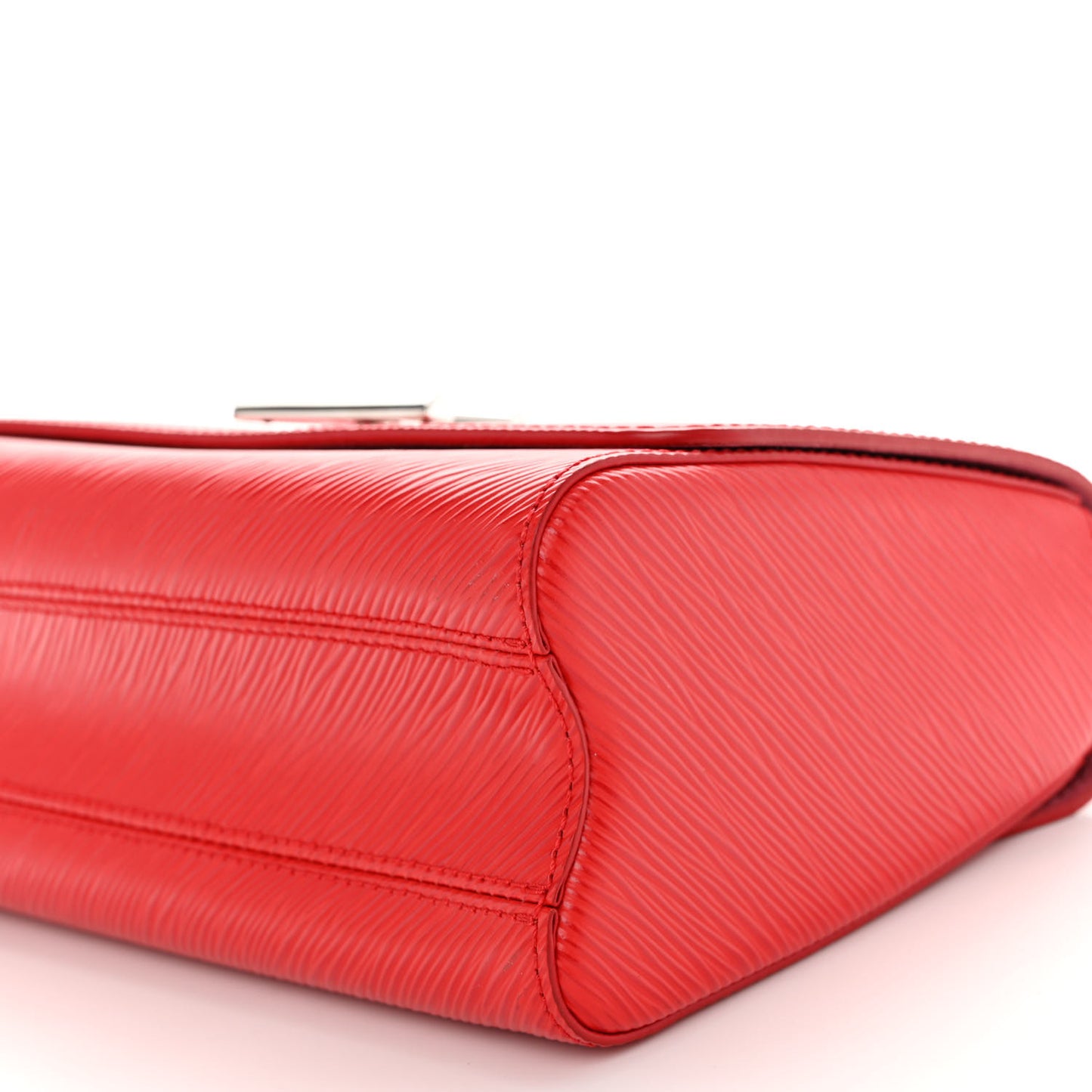 Epi Twist Shoulder Bag MM Coquelicot