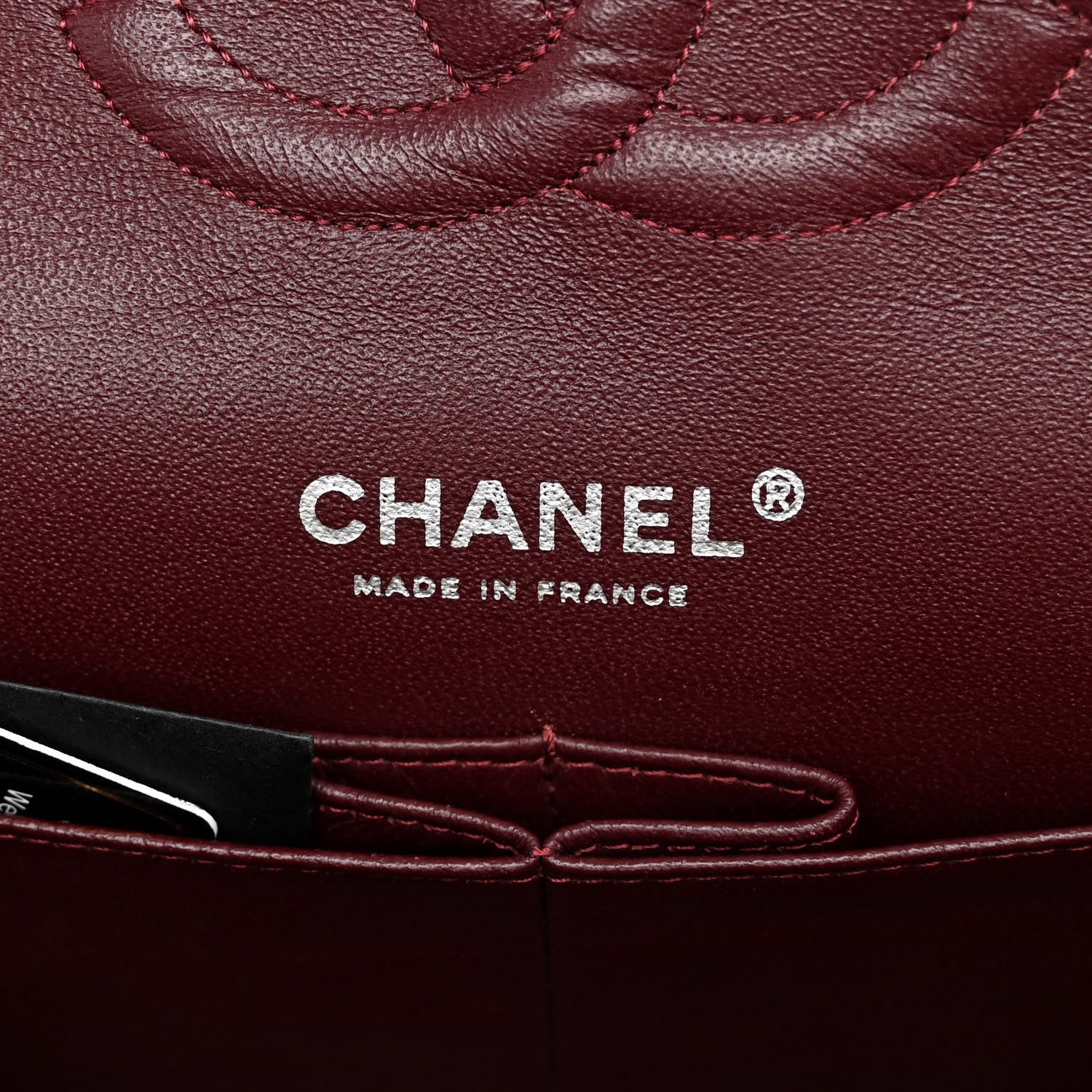 Chanel Lambskin Quilted Medium Double Flap Black 6 of 11