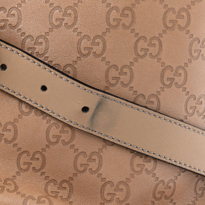Gucci Guccissima Tribeca Messenger Bag Beige 11 of 16