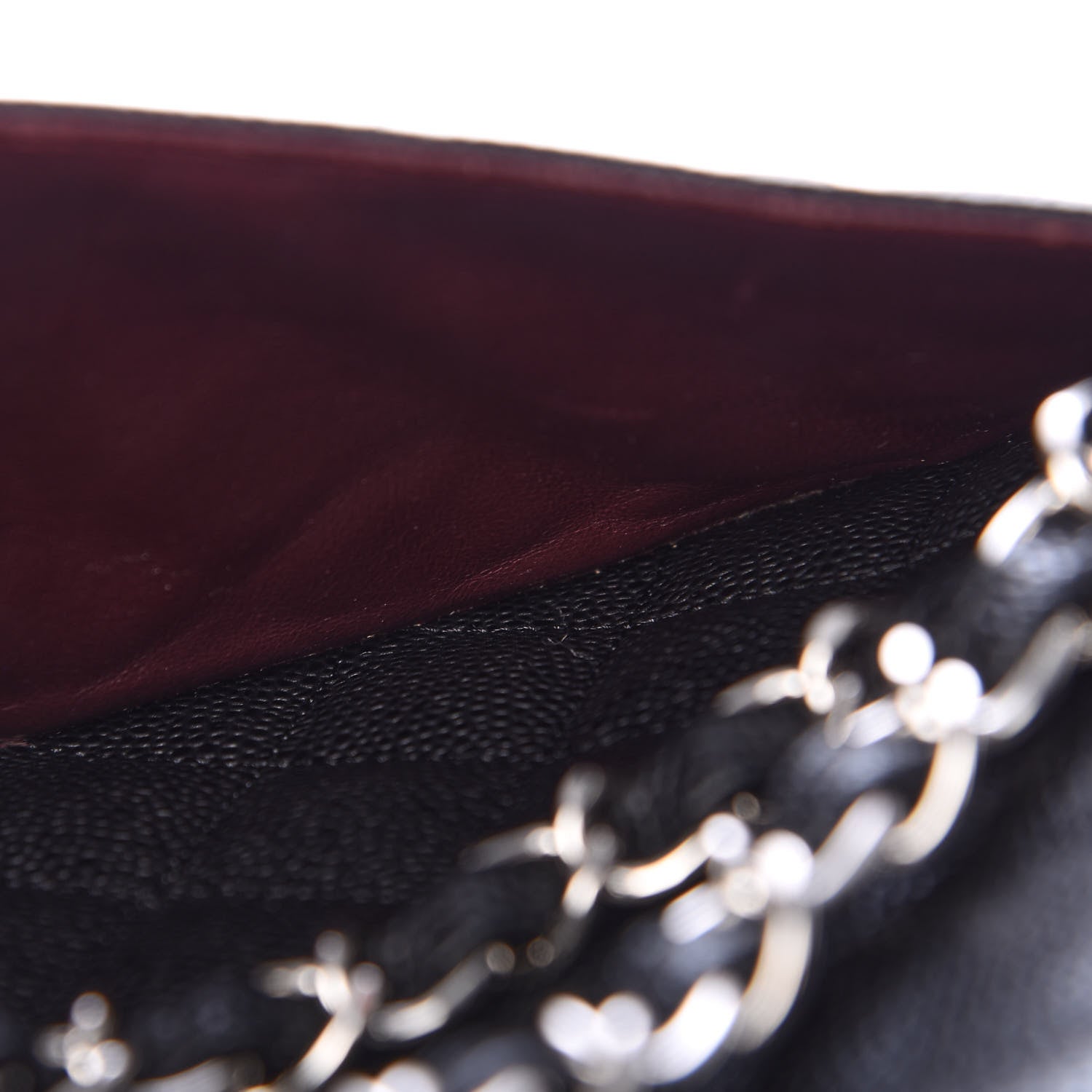 Chanel Caviar Quilted Jumbo Double Flap Black 8 of 11