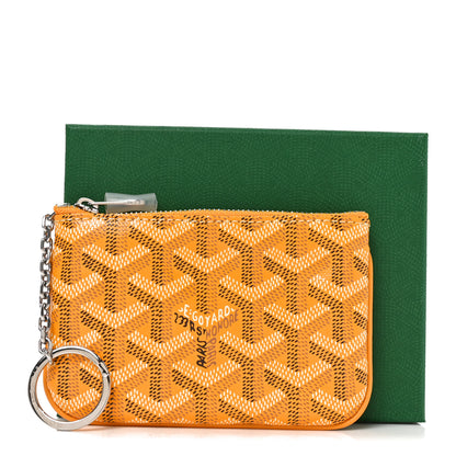Goyard Goyardine Nano Senat Key Pouch Yellow 7 of 7