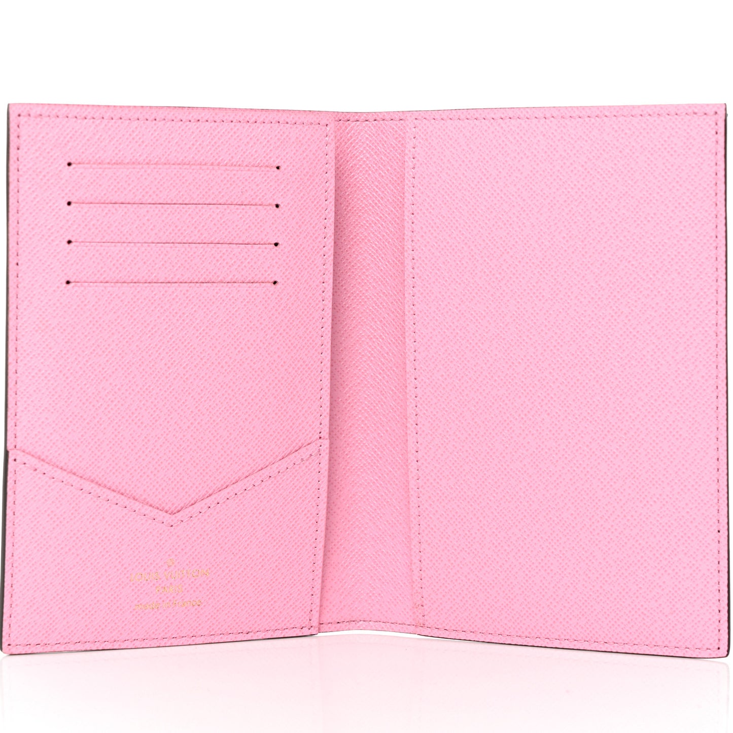 Monogram 2022 Christmas Animation Paris Passport Cover Pink