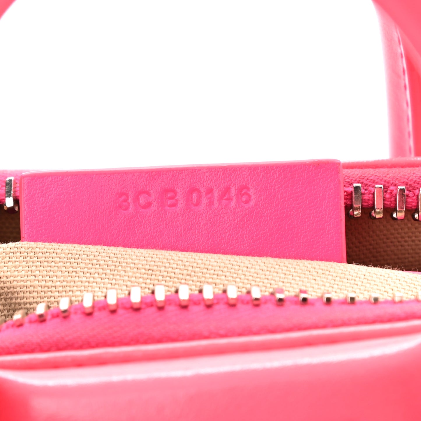Shiny Lord Calfskin Mini Antigona Shocking Pink