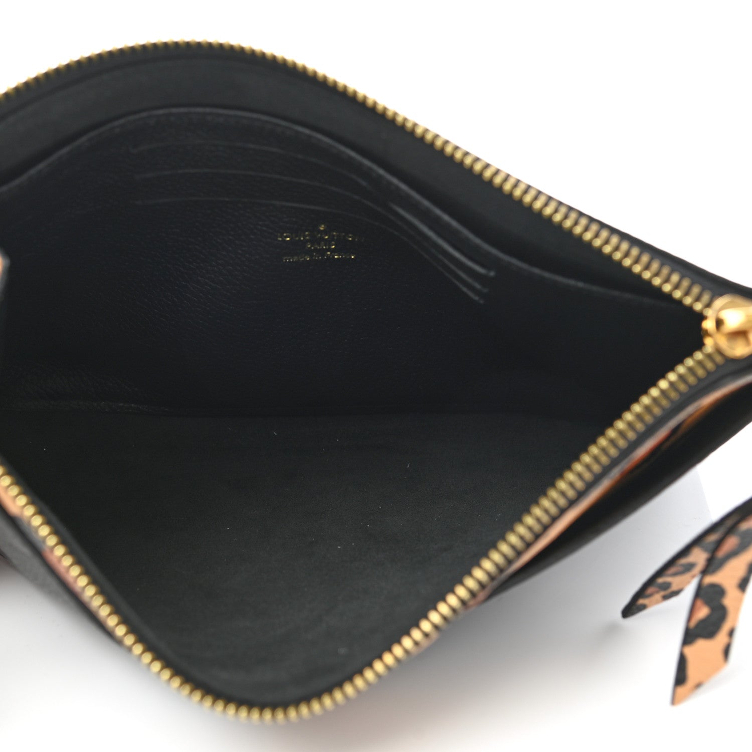 Louis Vuitton Empreinte Monogram Giant Wild at Heart Pochette Melanie MM Black 5 of 7