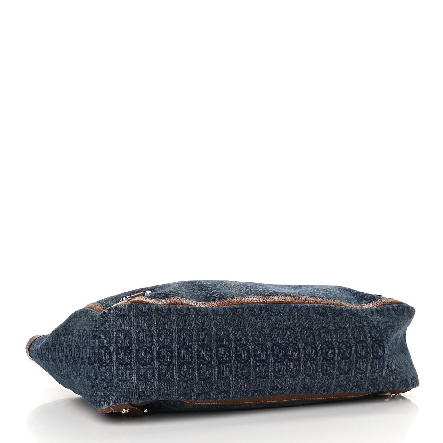 Denim GG Large Abbey Tote Blue