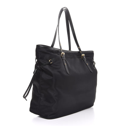 Prada Tessuto Nylon Saffiano Tote Black 3 of 8