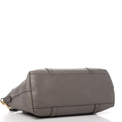 Gucci Soft Microguccissima Medium Zippered Satchel Loess 4 of 11