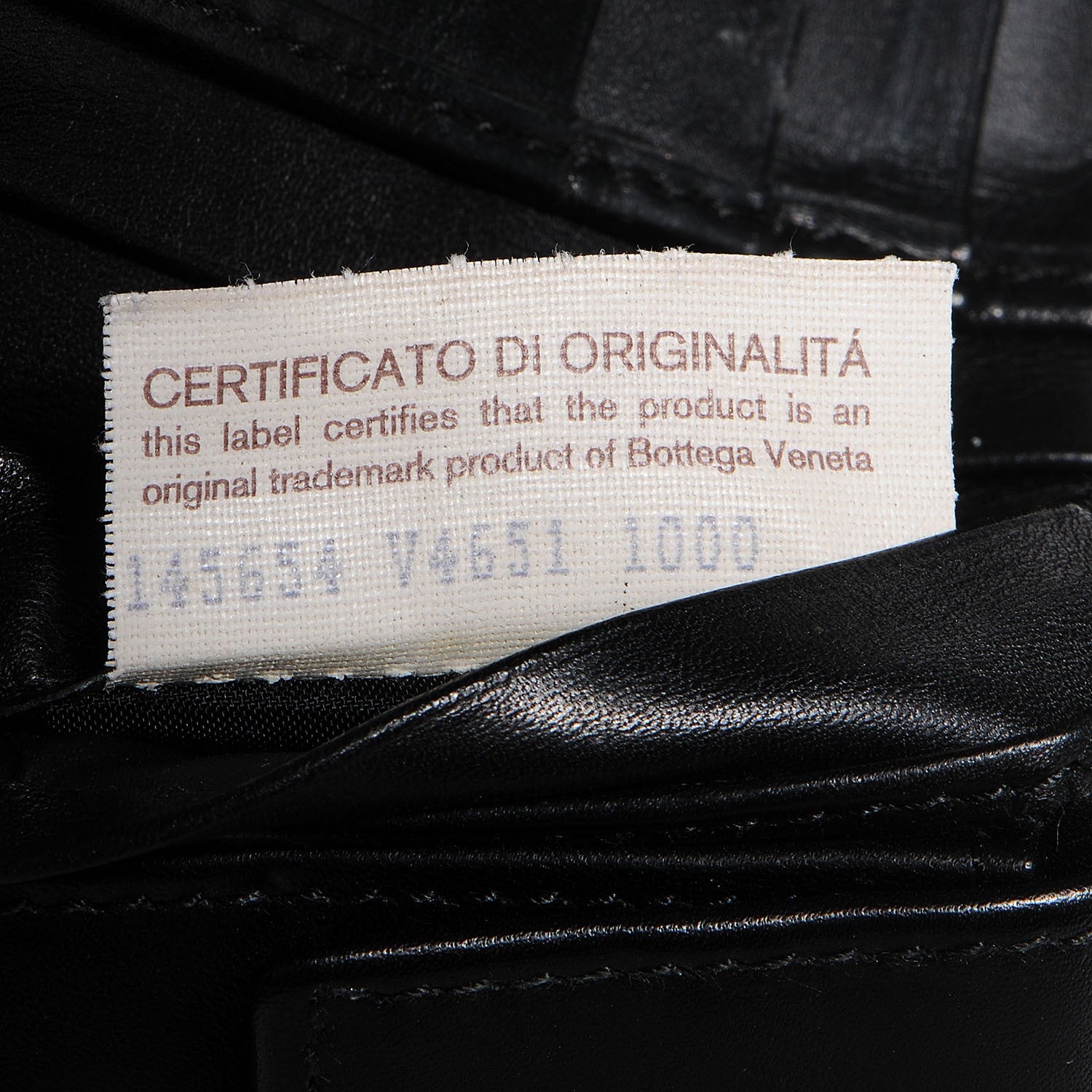 Bottega Veneta Nappa Intrecciato Chain Bi-Fold Wallet Nero Black 7 of 8