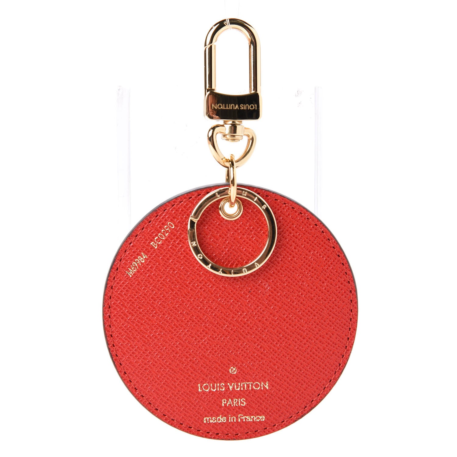 Louis Vuitton Monogram 2020 Christmas Animation Bumper Cars Bag Charm Key Ring Coquelicot 2 of 6
