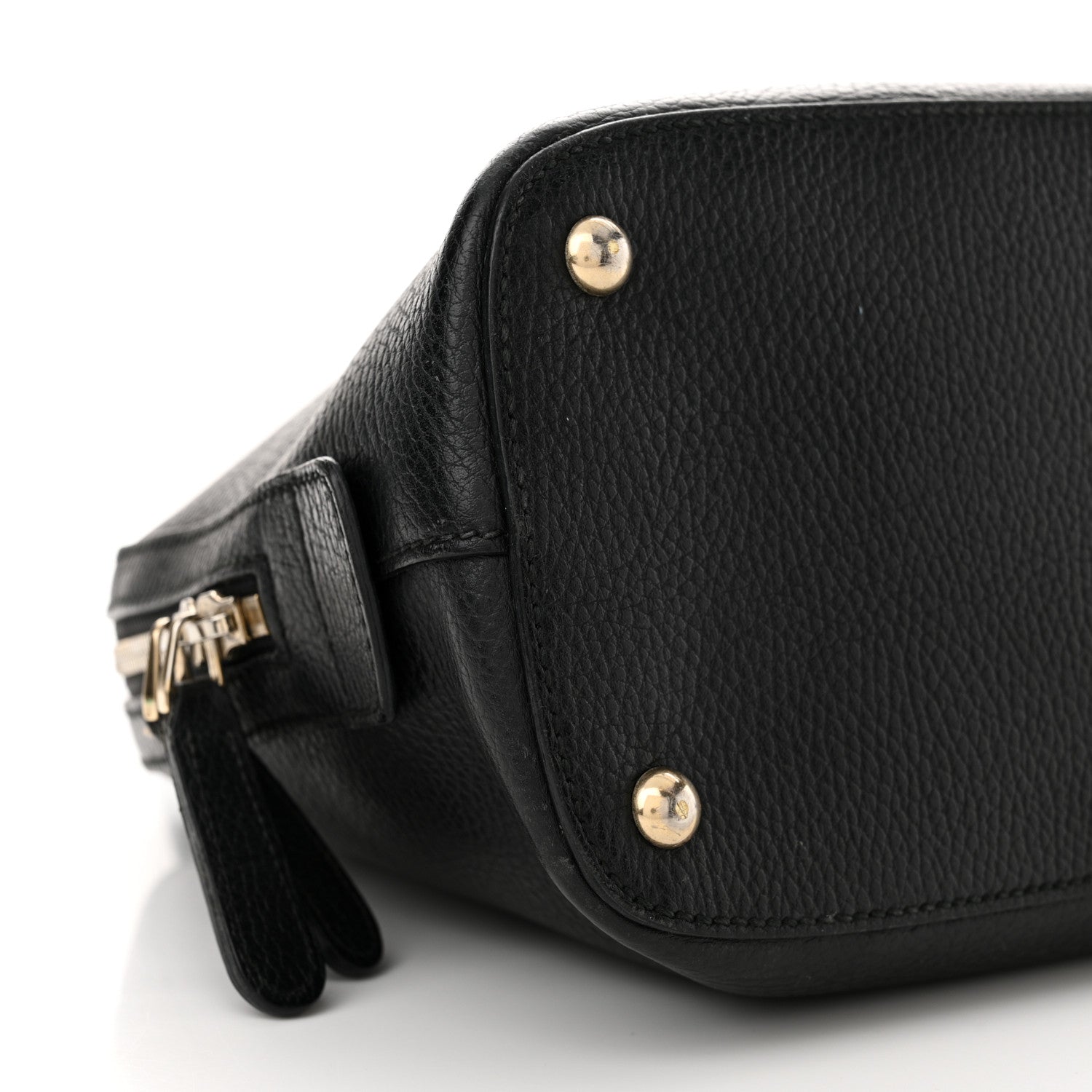Gucci Dollar Calfskin Dome Bag Black 9 of 22