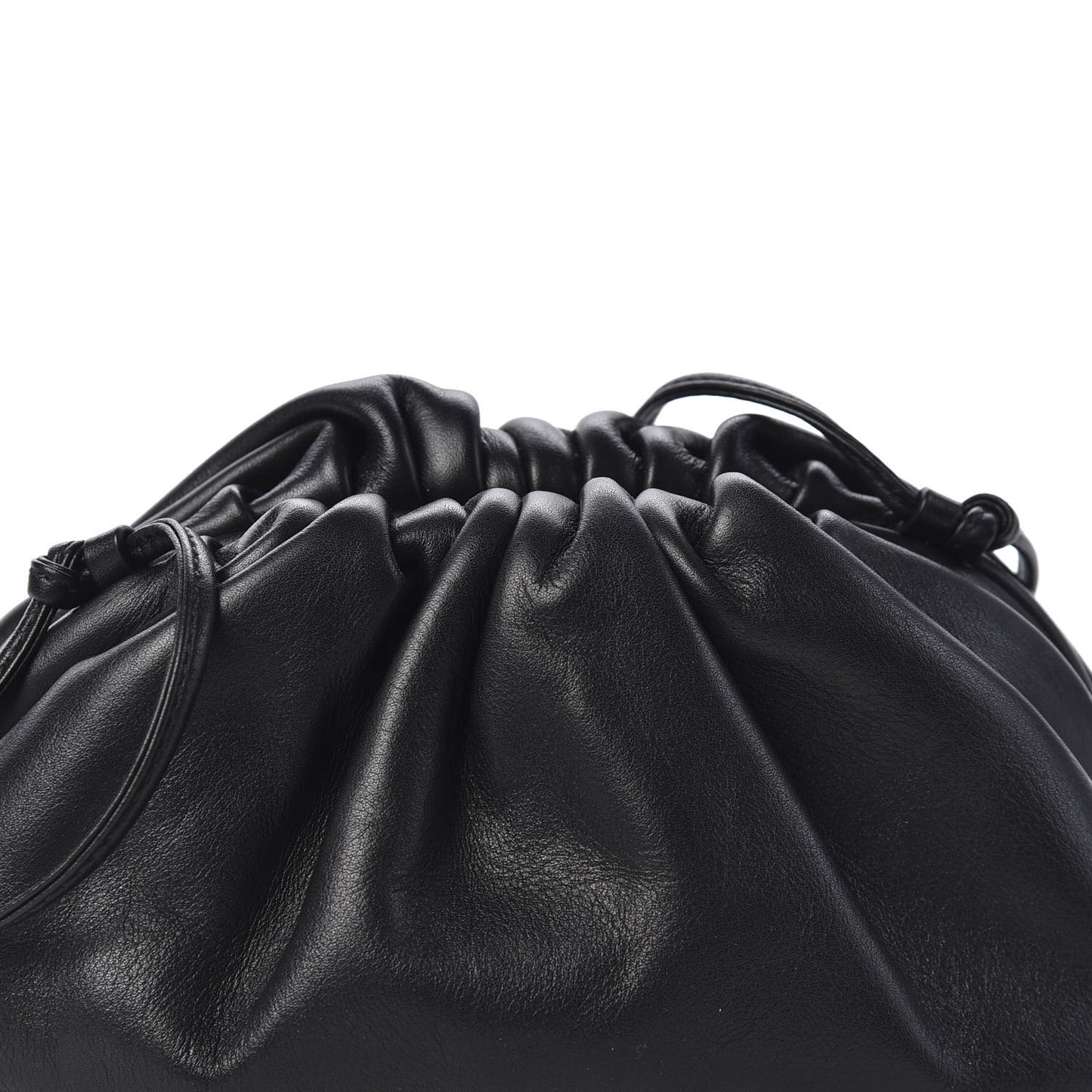 Butter Calfskin The Mini Pouch Black