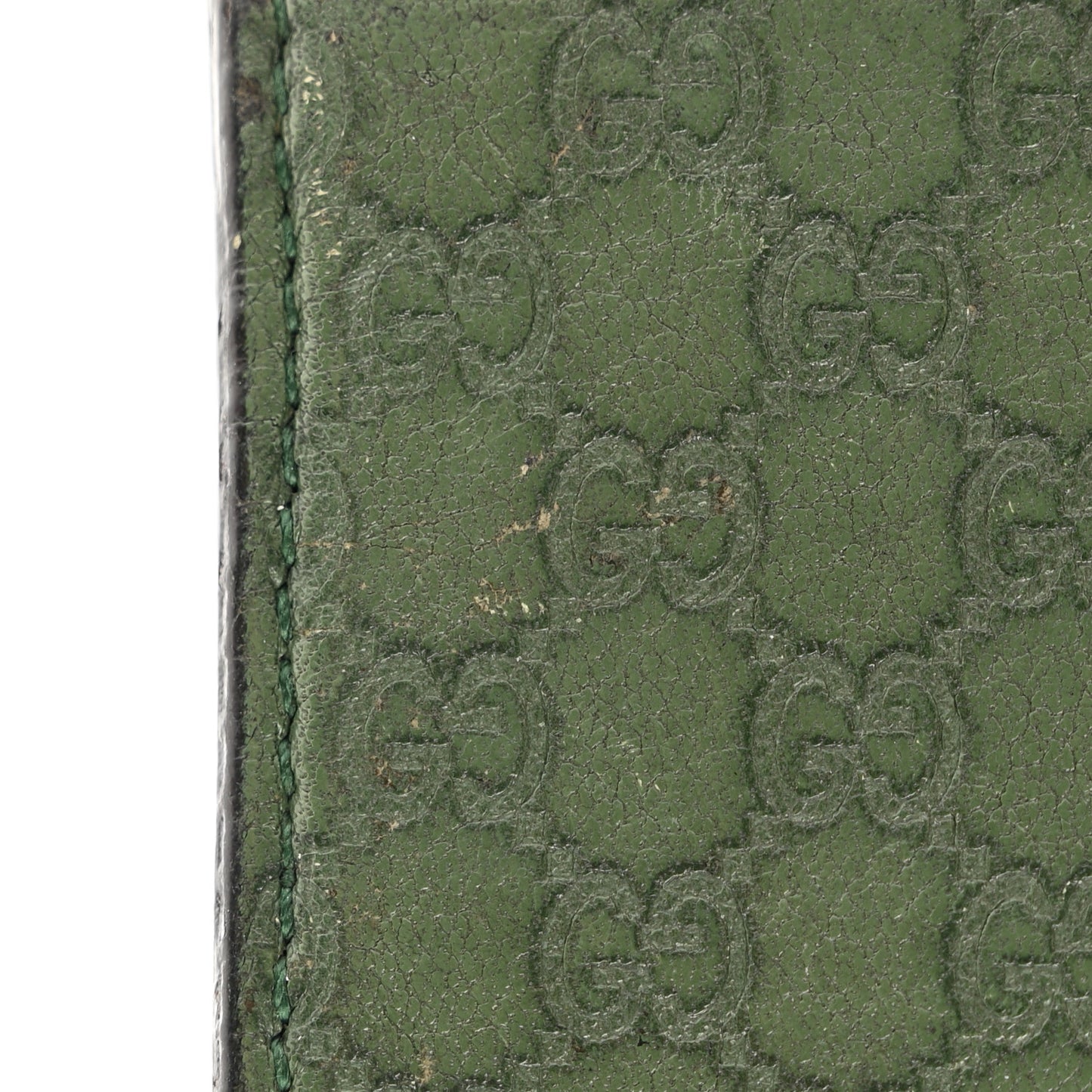 Microguccissima Card Holder Green