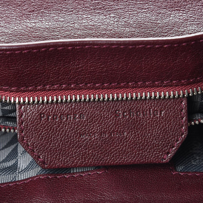 Proenza Schouler Lambskin Medium PS1 Satchel Oxblood 7 of 9