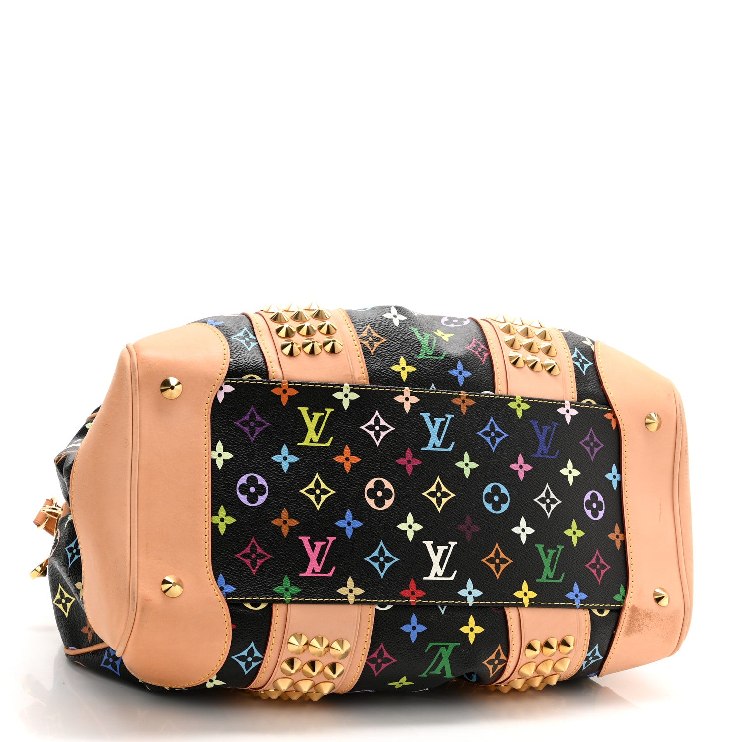 Louis Vuitton Monogram Multicolor Courtney GM Black 4 of 11