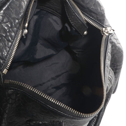 Alexander Wang Pebbled Lambskin Rocco Black with Black Nickel Hardware 5 of 6