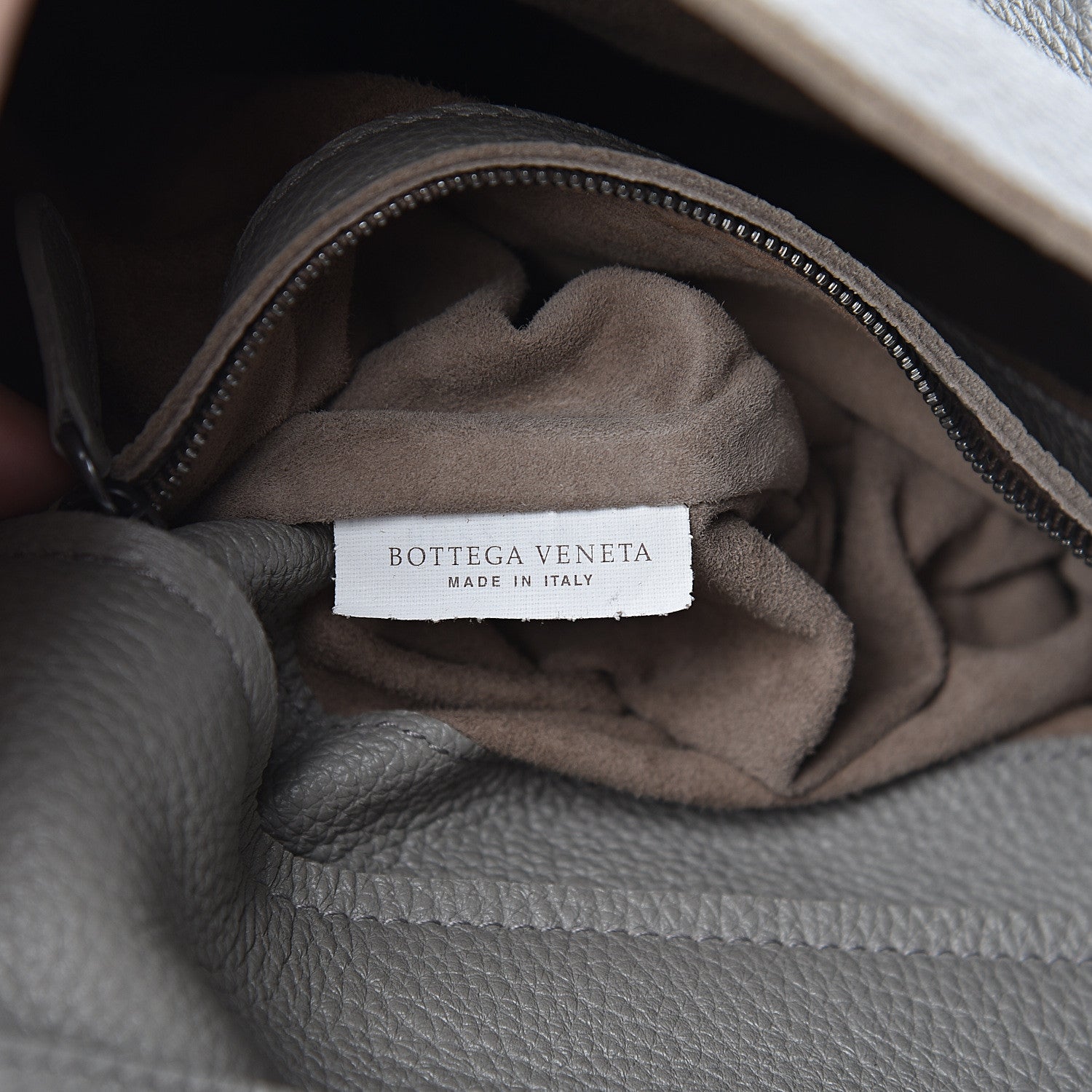 Bottega Veneta Cervo Deerskin Hobo Light Grey 7 of 16