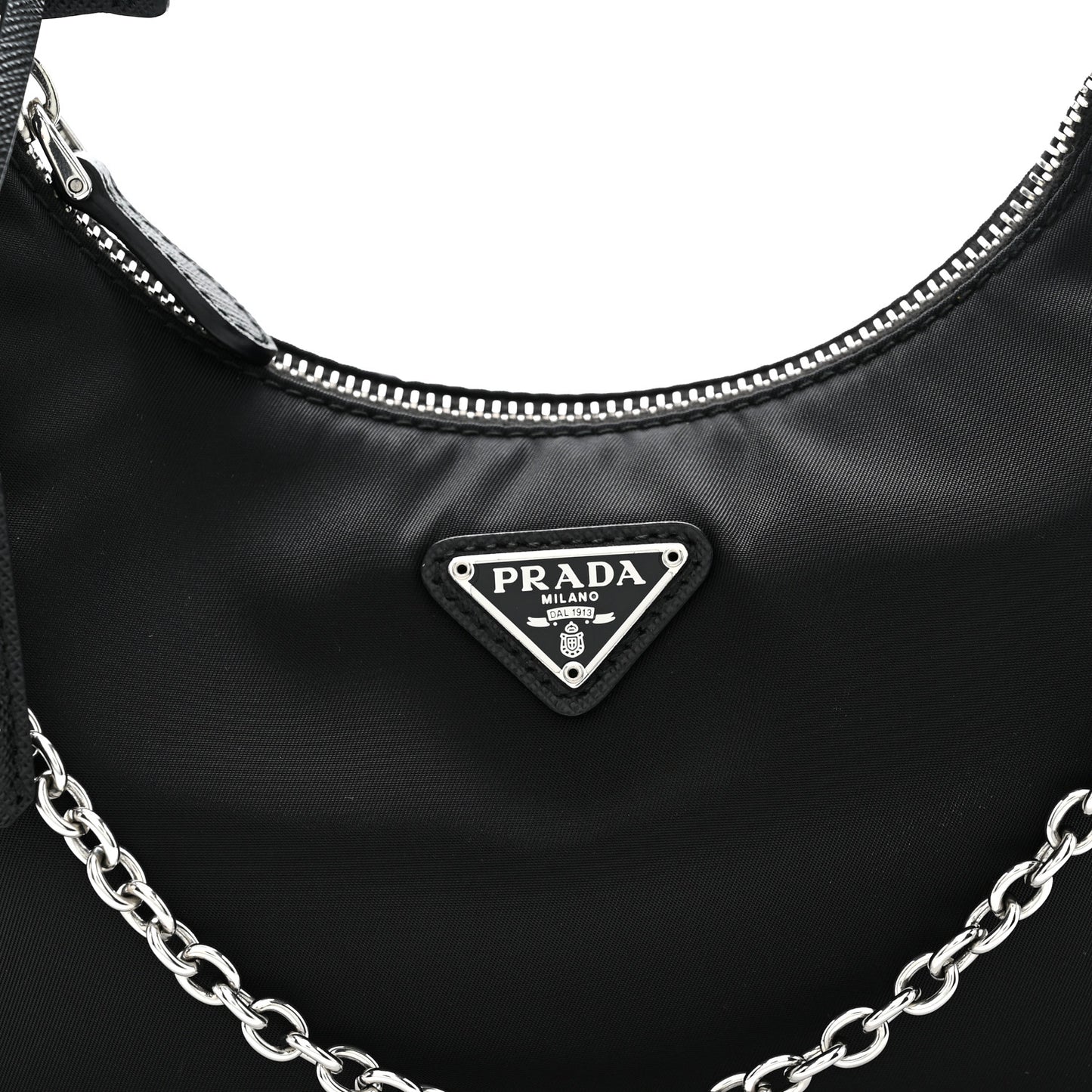 Nylon Re-Edition 2005 Shoulder Bag Black