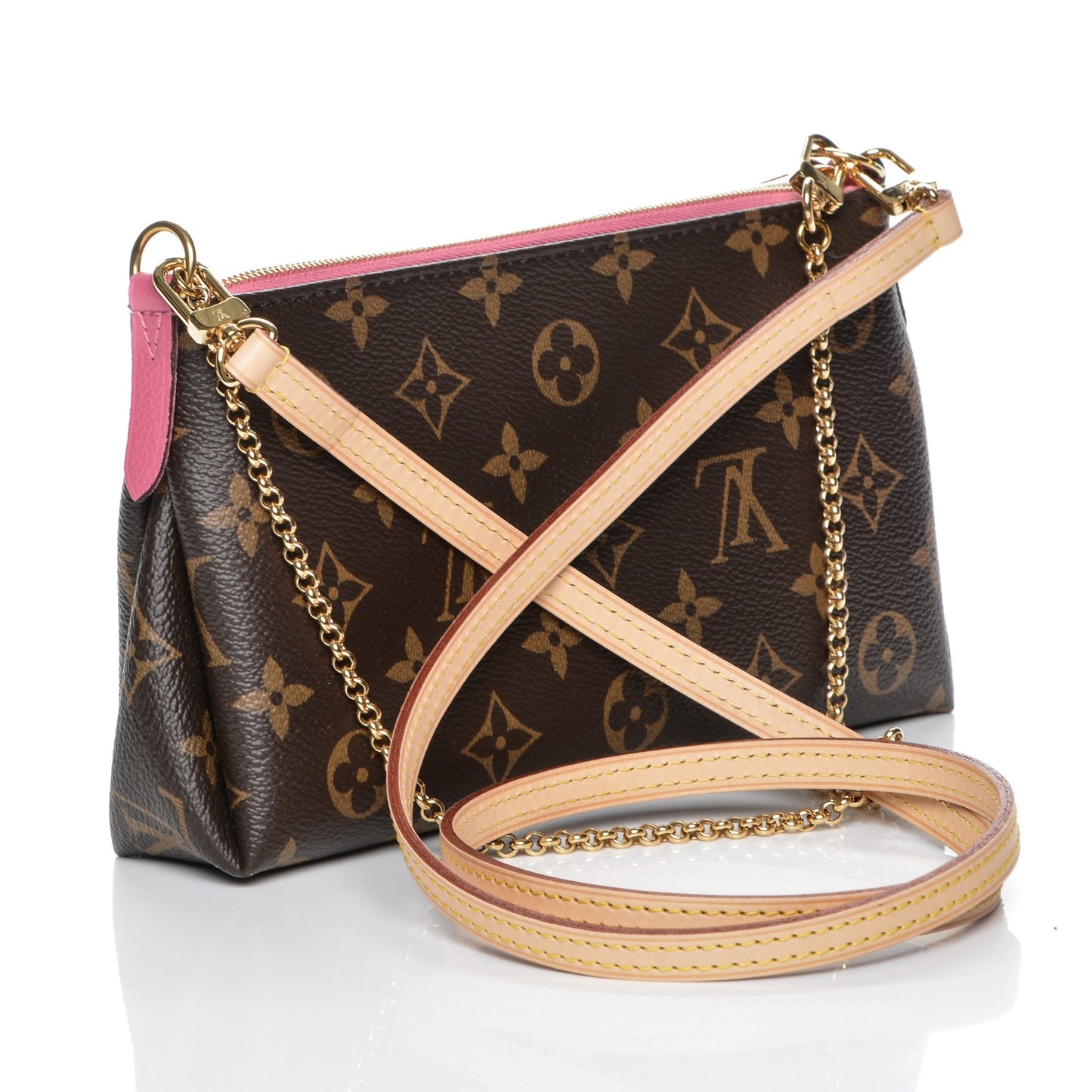 Monogram Pallas Clutch Rose Fizzy