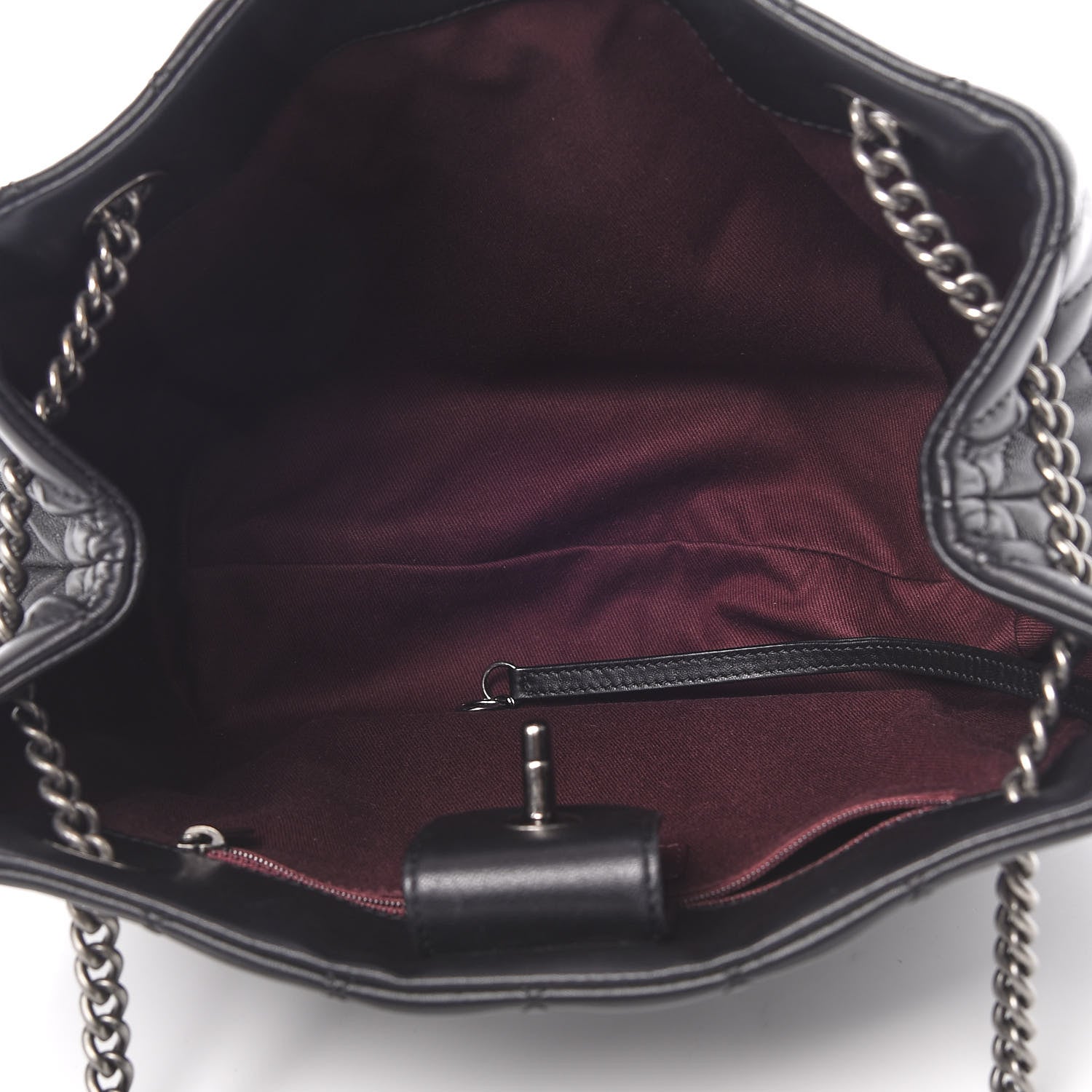 Chanel Lambskin Quilted Accordion Tote Black 5 of 12