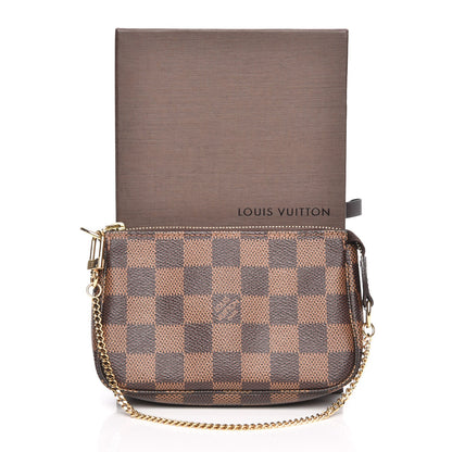 Louis Vuitton Damier Ebene Mini Pochette Accessories 8 of 8