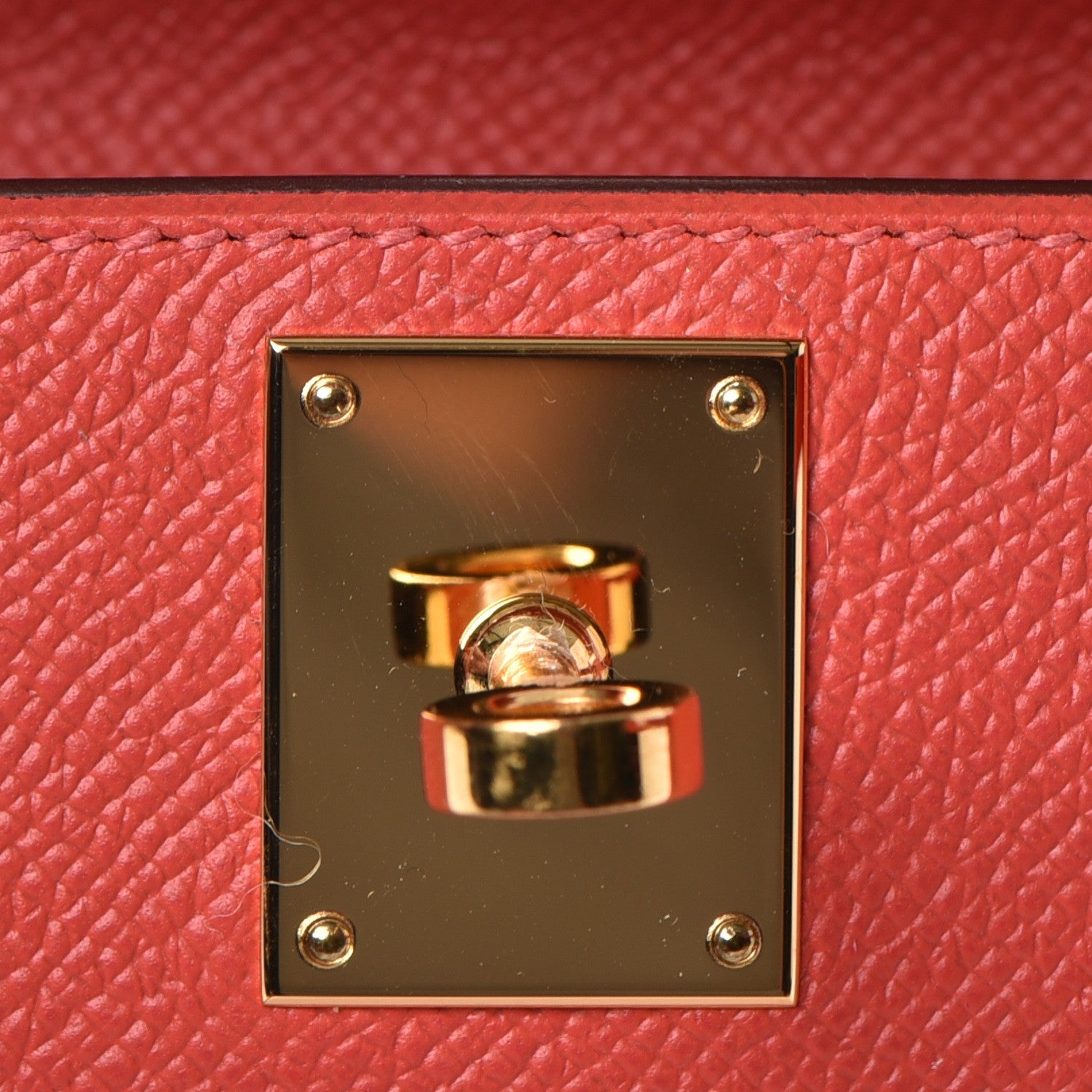 Hermes Epsom Kelly Cut Clutch Pochette Rose Jaipur 16 of 30