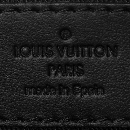 Louis Vuitton Calfskin Aerogram Messenger Black 10 of 15