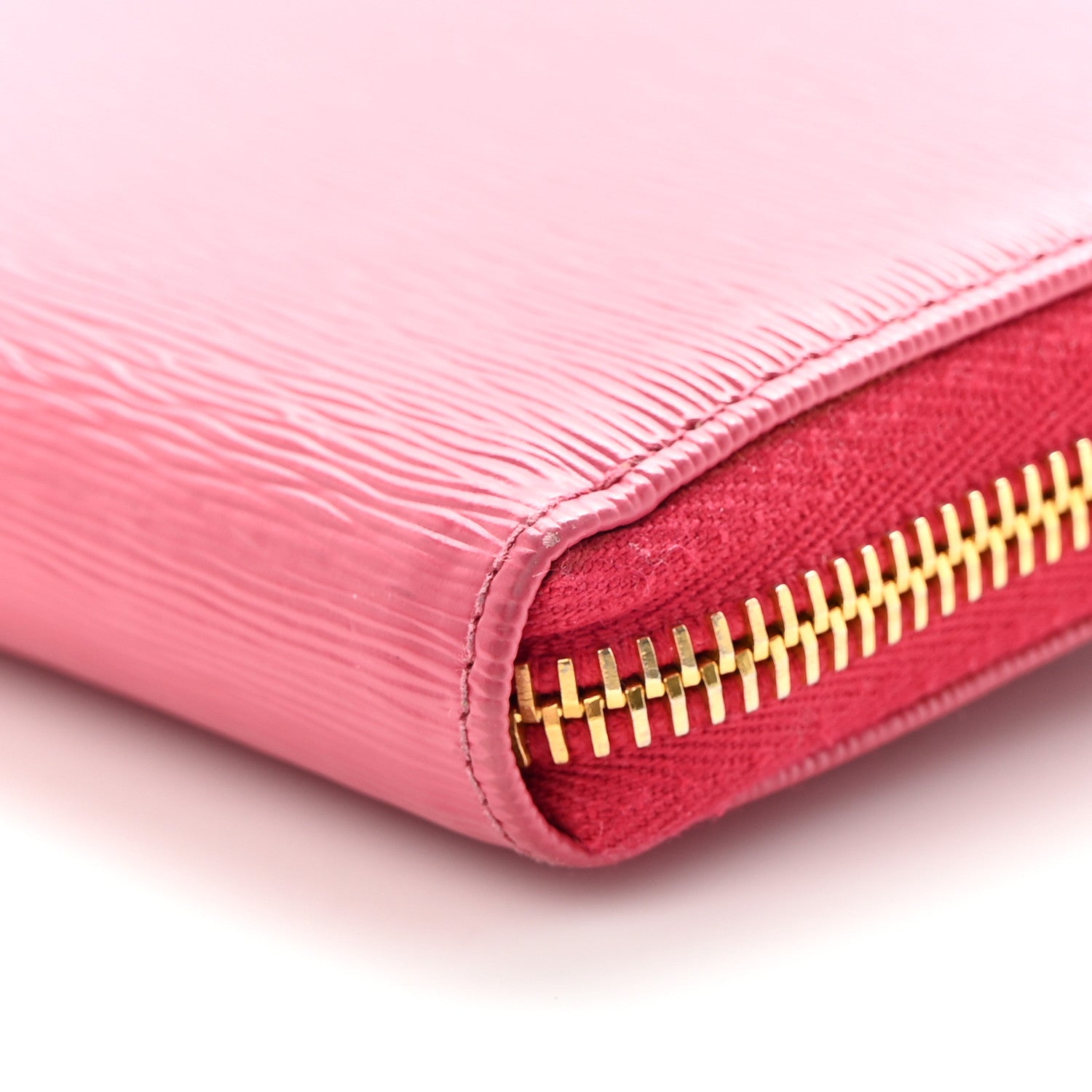 Prada Vitello Move Half Zip Wallet Ibisco 11 of 11