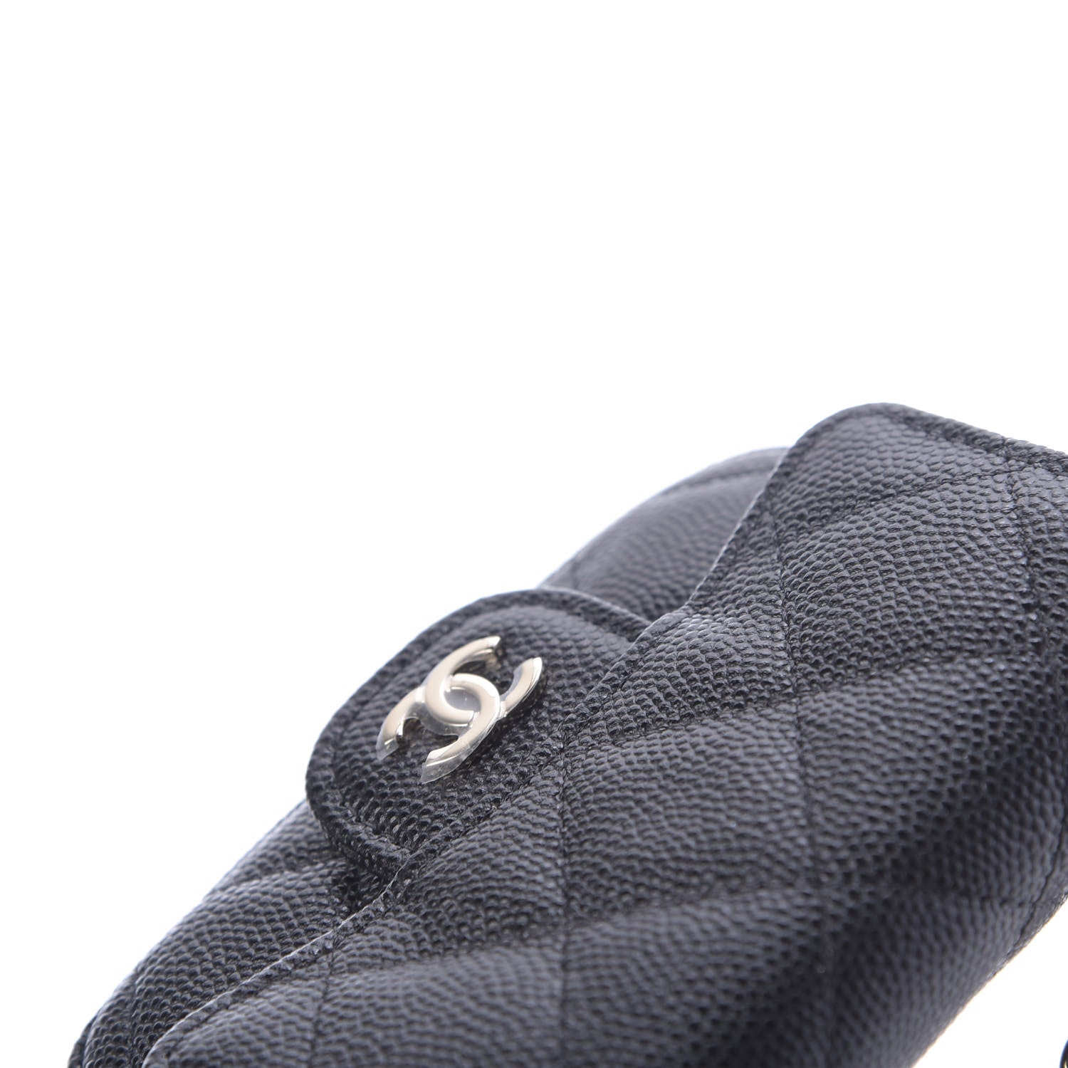 Chanel Caviar Quilted Mini Chain Belt Bag Black 12 of 14