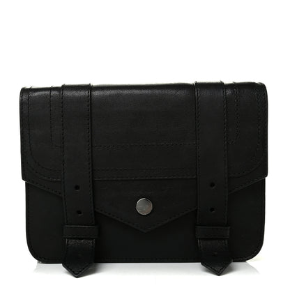 Proenza Schouler Lambskin Large PS1 Chain Wallet Black 1 of 6