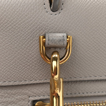 Celine Grained Calfskin Micro Belt Bag Pearl Blue 13 of 13