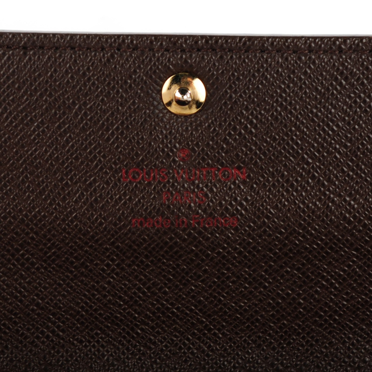 Louis Vuitton Damier Ebene Sarah Wallet 6 of 7