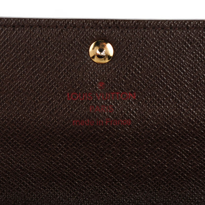 Louis Vuitton Damier Ebene Sarah Wallet 6 of 7