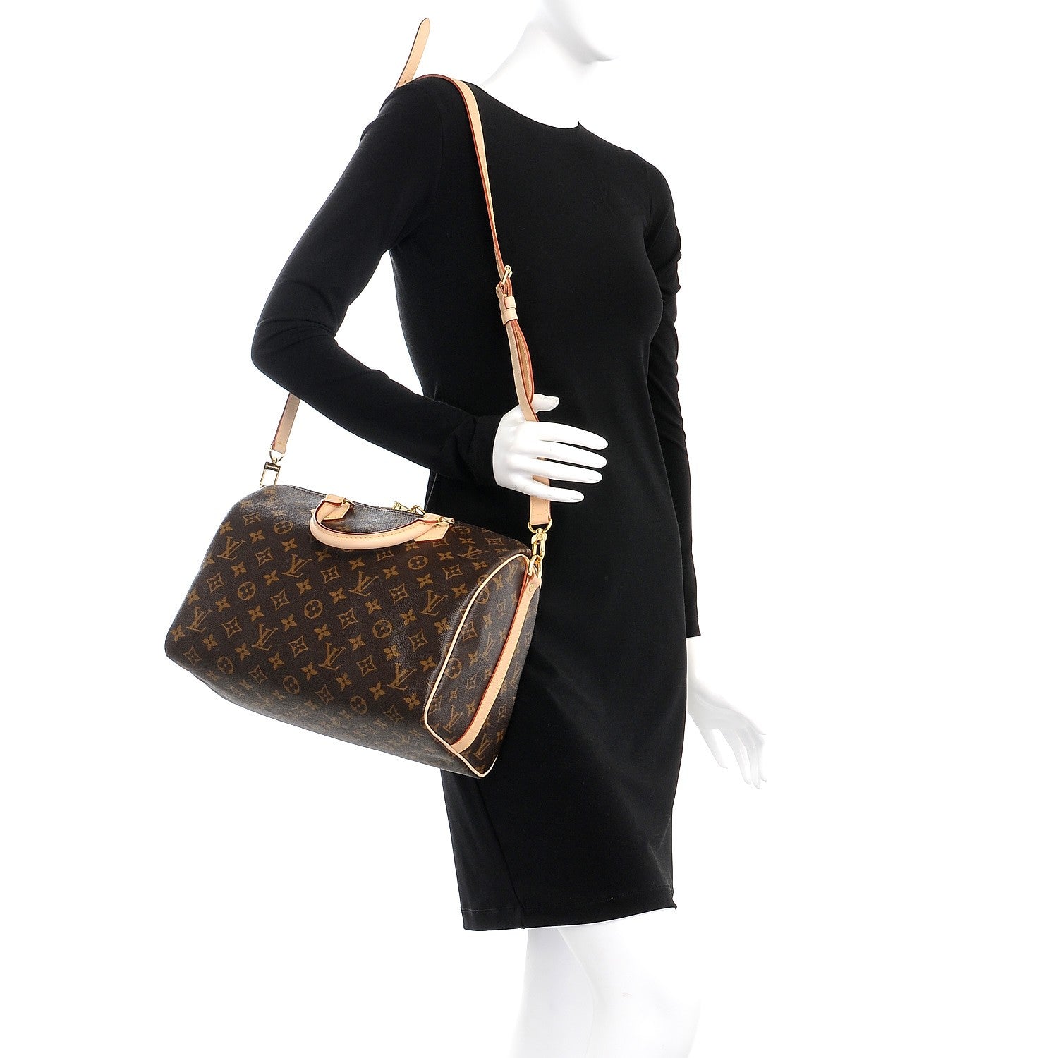 Louis Vuitton Monogram Speedy Bandouliere 30 2 of 9