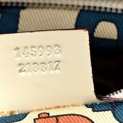 Gucci Guccissima Large Punch Tote Ivory 7 of 10