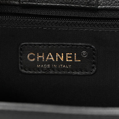 Chanel Caviar Cerf Executive Shopper Tote Black 7 of 10