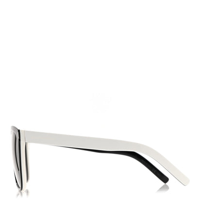 Saint Laurent New Wave SL1 019 Sunglasses Black White 3 of 9