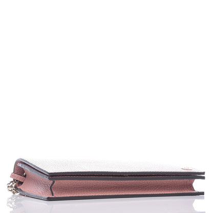 Gucci Dollar Calfskin Medium Betty Chain Wallet Soft Pink 4 of 9