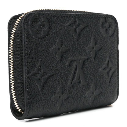 Louis Vuitton Empreinte Zippy Coin Purse Black 3 of 10