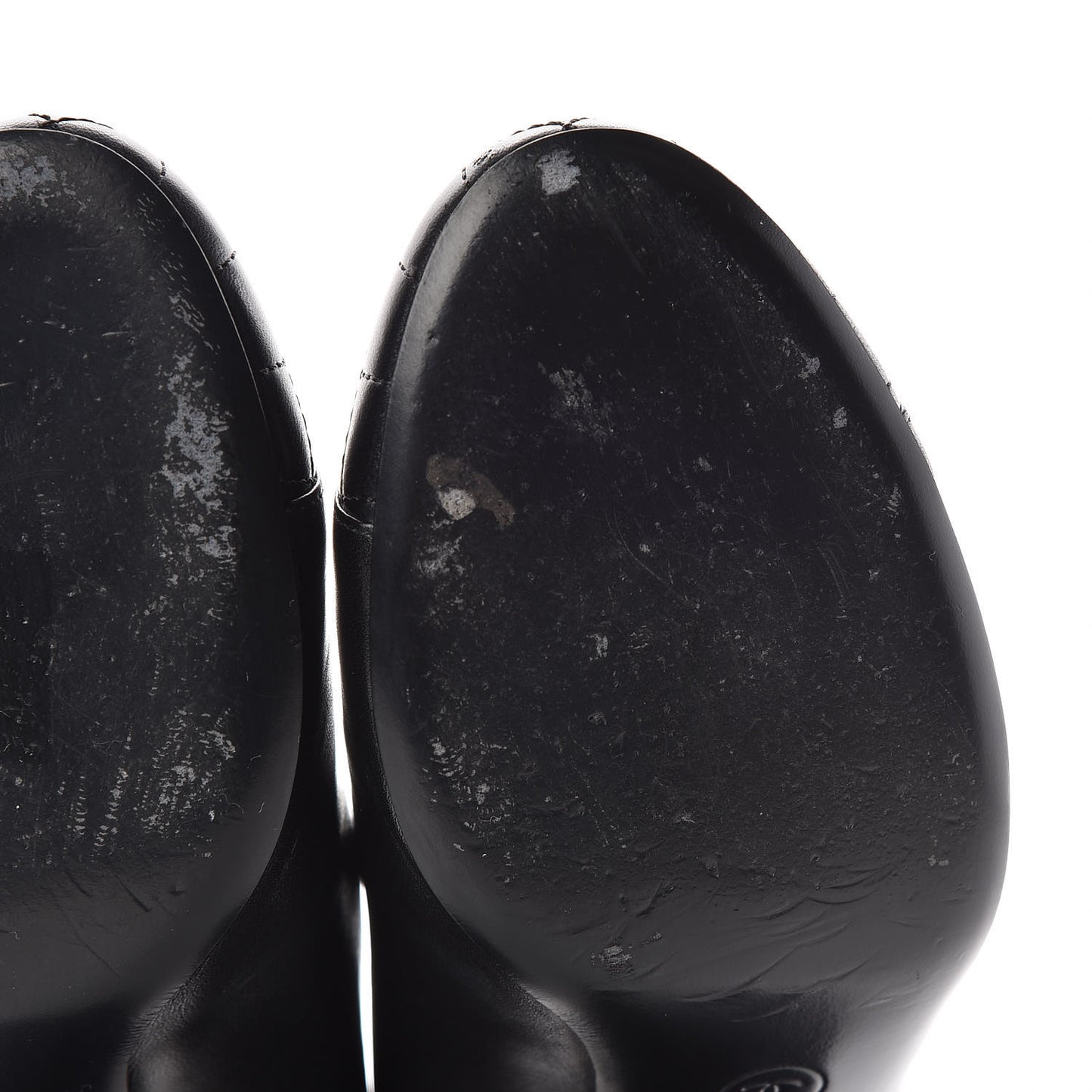 Lambskin Pearl Cap Toe Pumps 40 Black