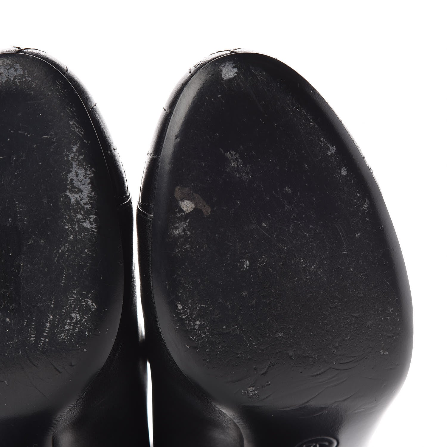 Chanel Lambskin Pearl Cap Toe Pumps 40 Black 12 of 15